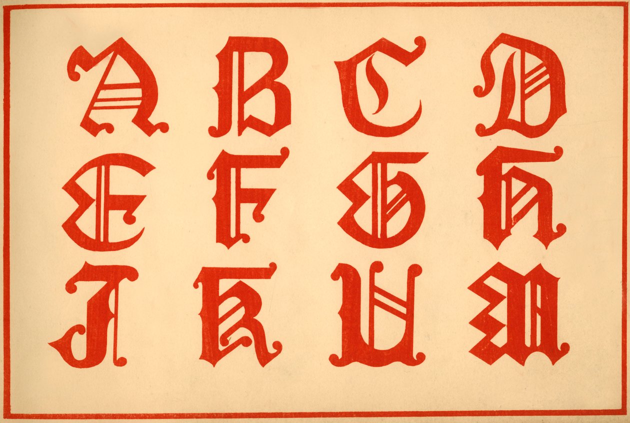 字母，字母AM，大写 作者 不明