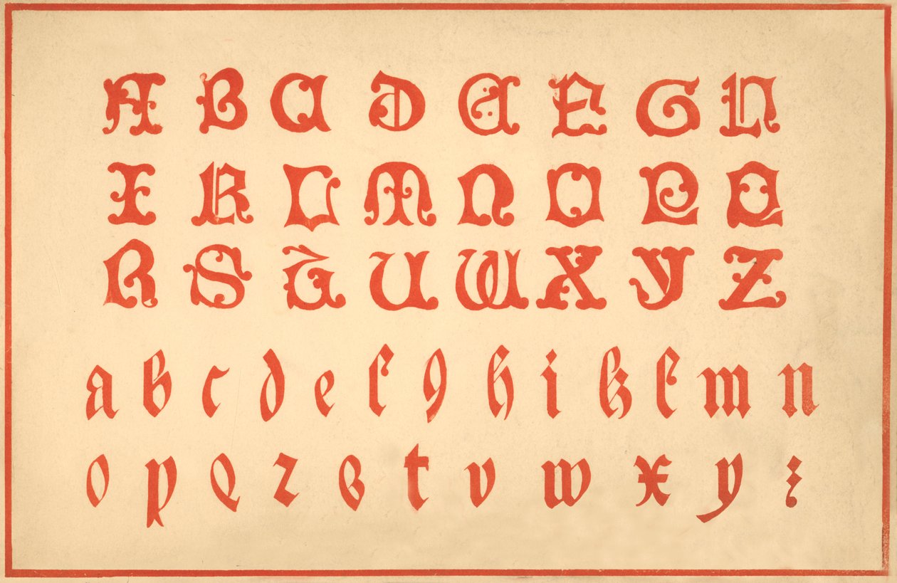 字母，字母AZ，大小写 作者 不明
