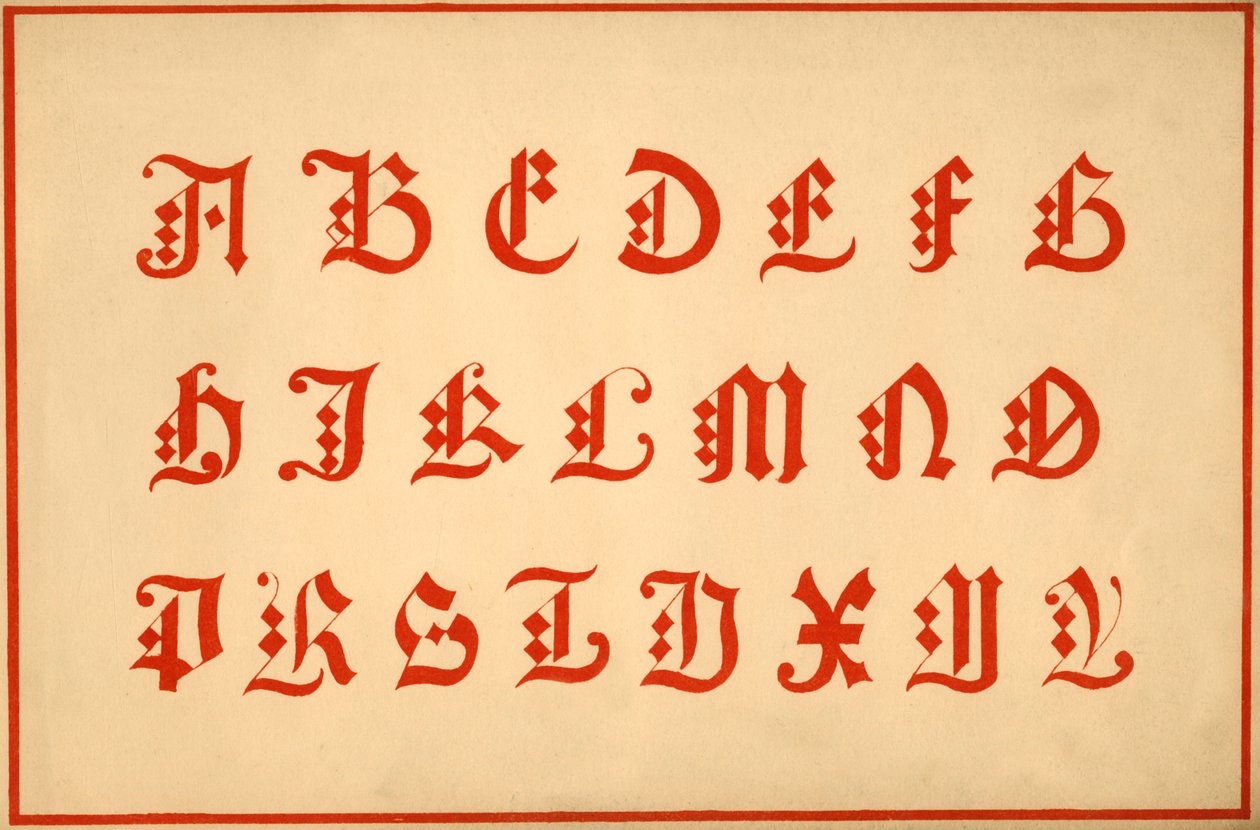 字母，字母AZ，大写 作者 不明
