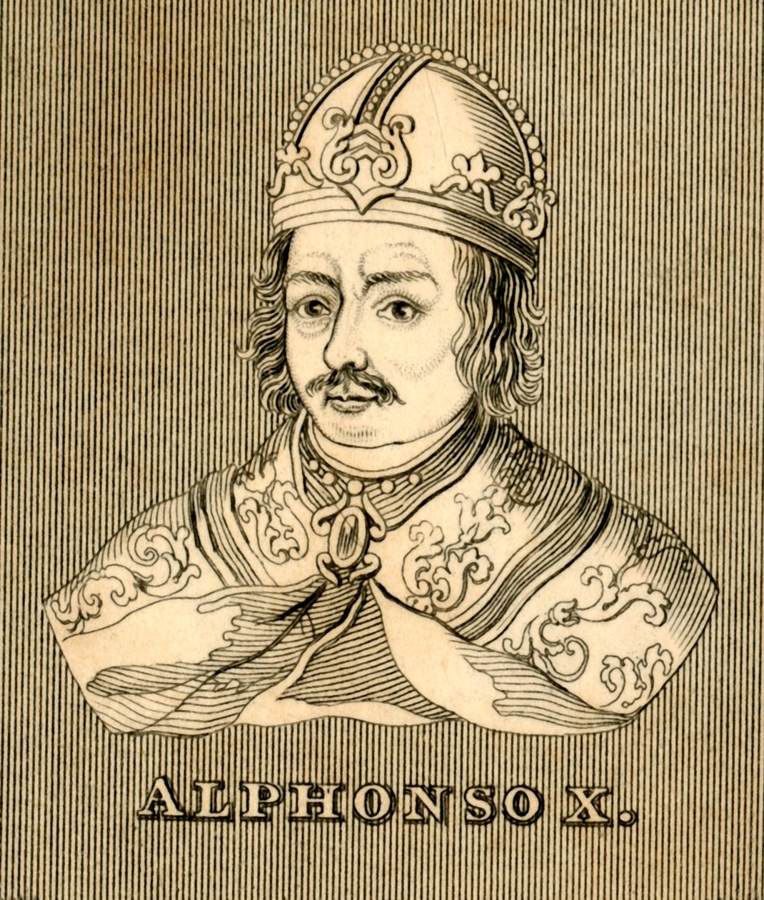 Alphonso X，1221-1284，1830。 作者 不明