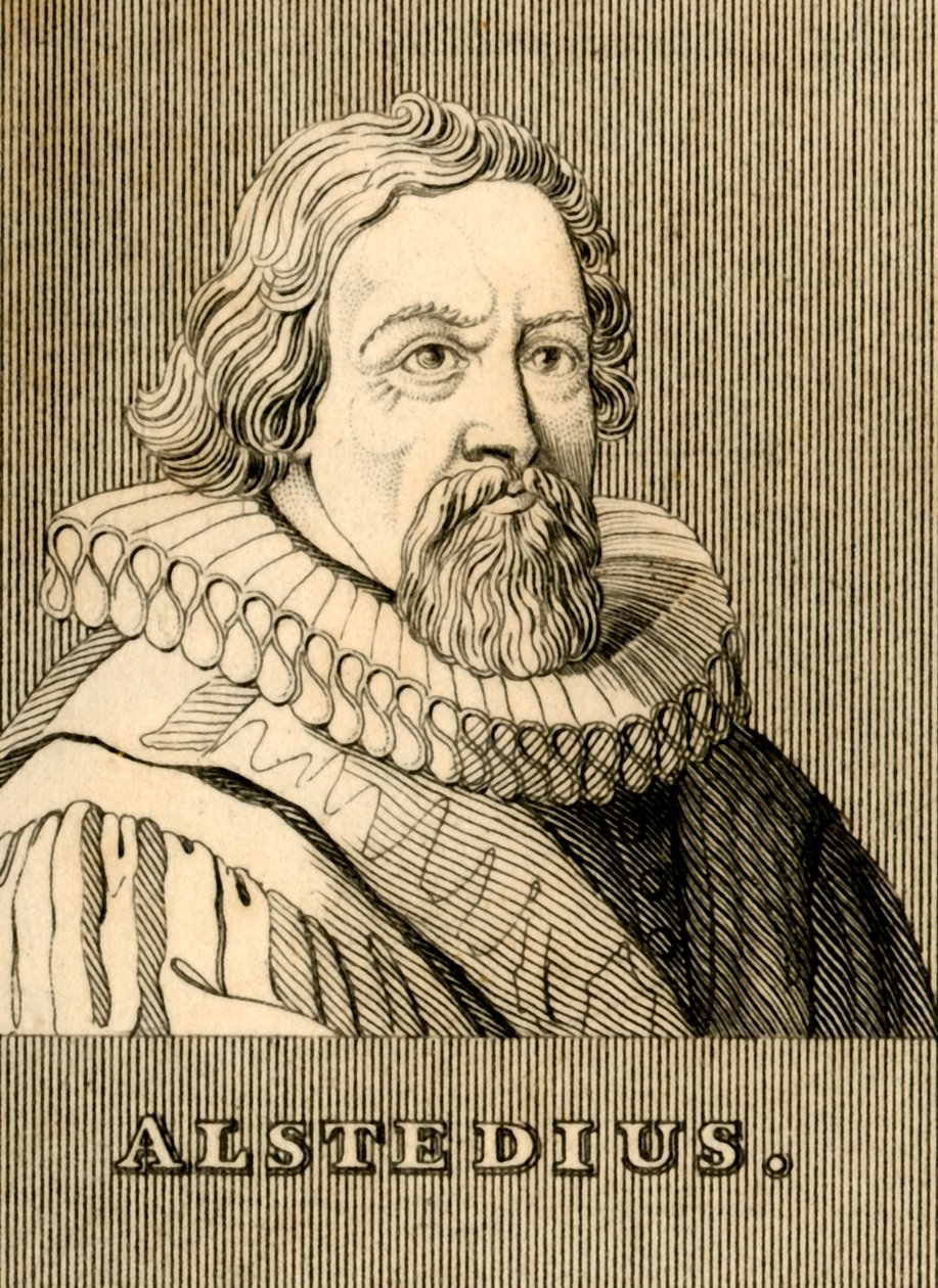 阿尔斯特斯（Alstedius），1588-1638年，1830年。 作者 不明