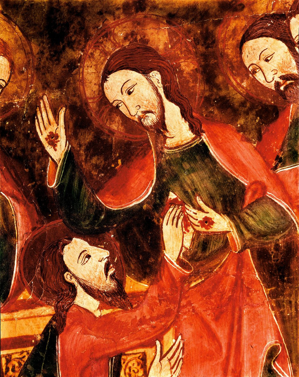 Altarpiece of the altar of Saint Thomas, tempera on wood 作者 不明