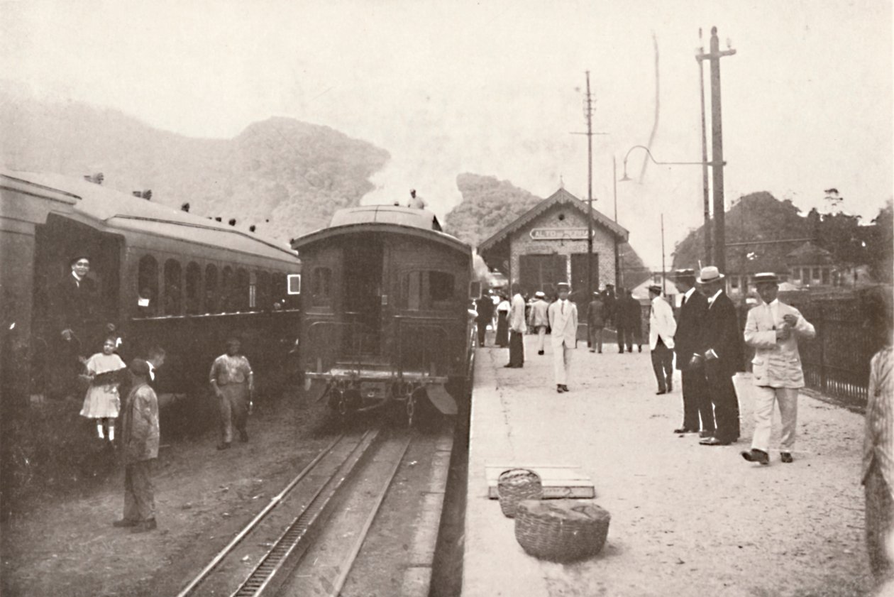 Alto da Serra：彼得罗波利斯-Leopoldina铁路，1914年 作者 不明