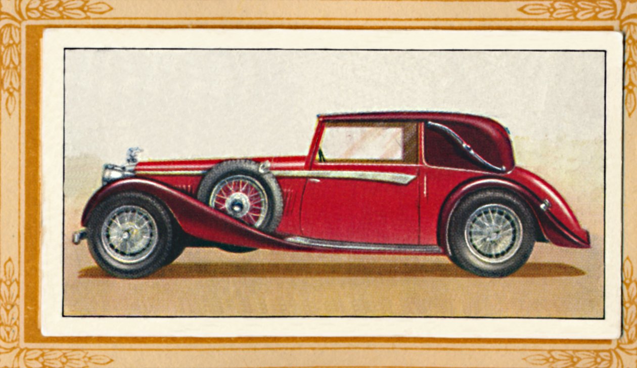 Alvis Speed 20投降双门轿跑车，c1936 作者 不明