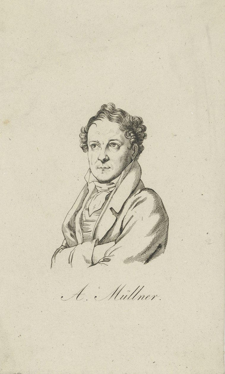 Amandus Gottfried AdolfMüllner1774-1829，1810-1820。 作者 不明