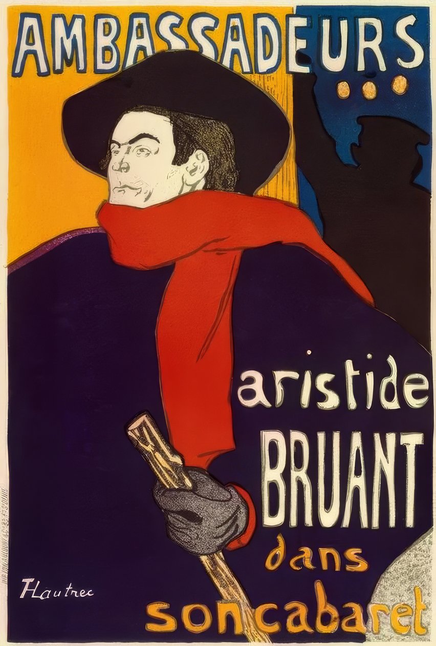 阿里斯蒂德·布兰特（Aristide Bruant）大使 作者 不明