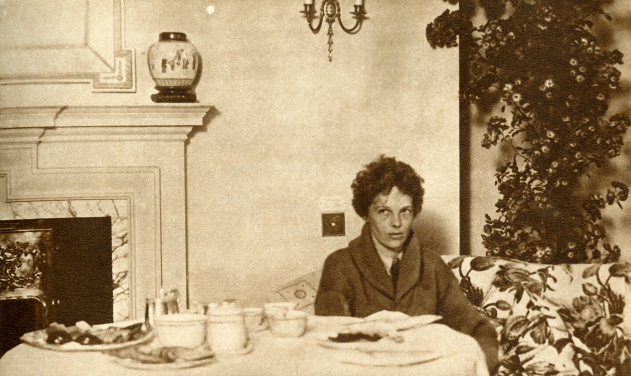 阿米莉亚·埃哈特（Amelia Earhart），1928年，1935年。 作者 不明