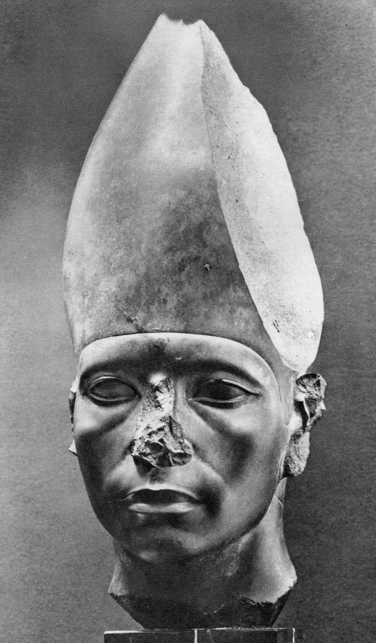 阿梅涅姆哈特三世（Amenemhat III），1854年BC-1808年，古埃及法老，公元前1820年（1936年） 作者 不明
