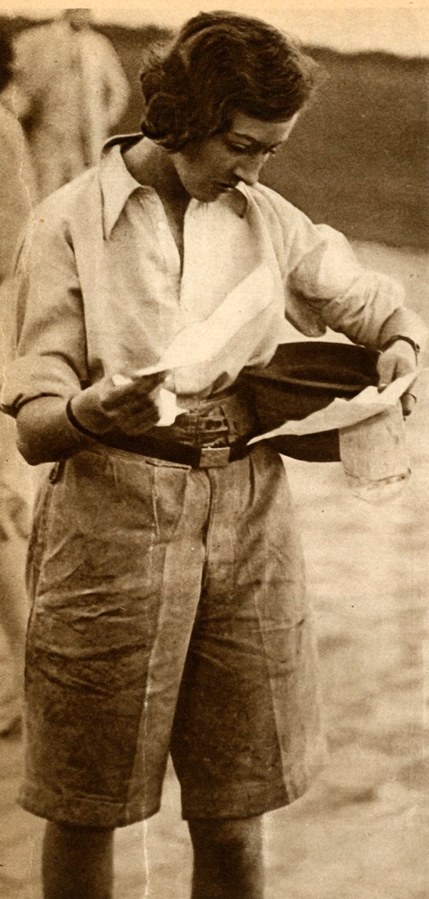 艾米·约翰逊（Amy Johnson），1930年，1933年。 作者 不明