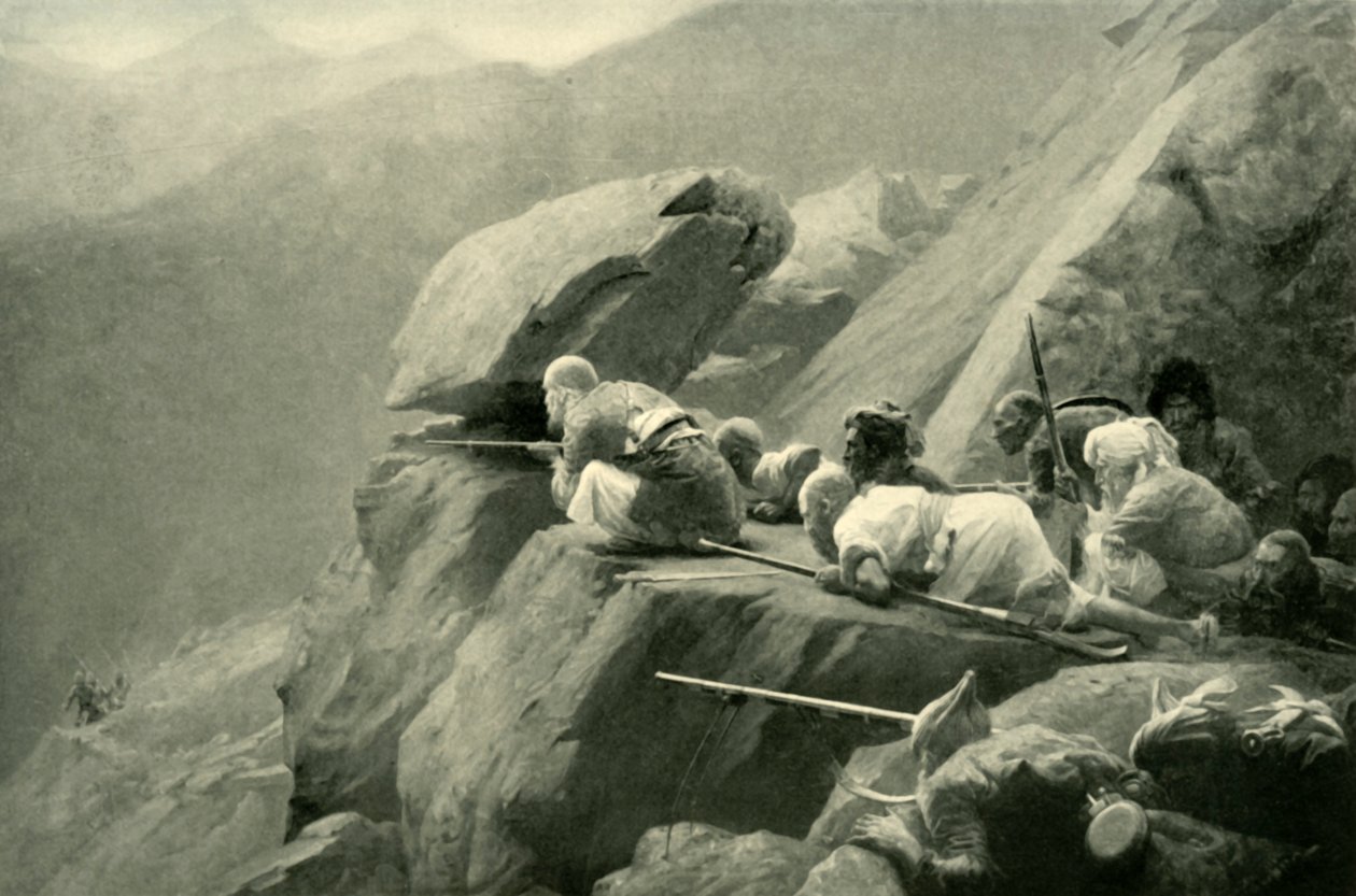 1901年，Ambuscade。 作者 不明