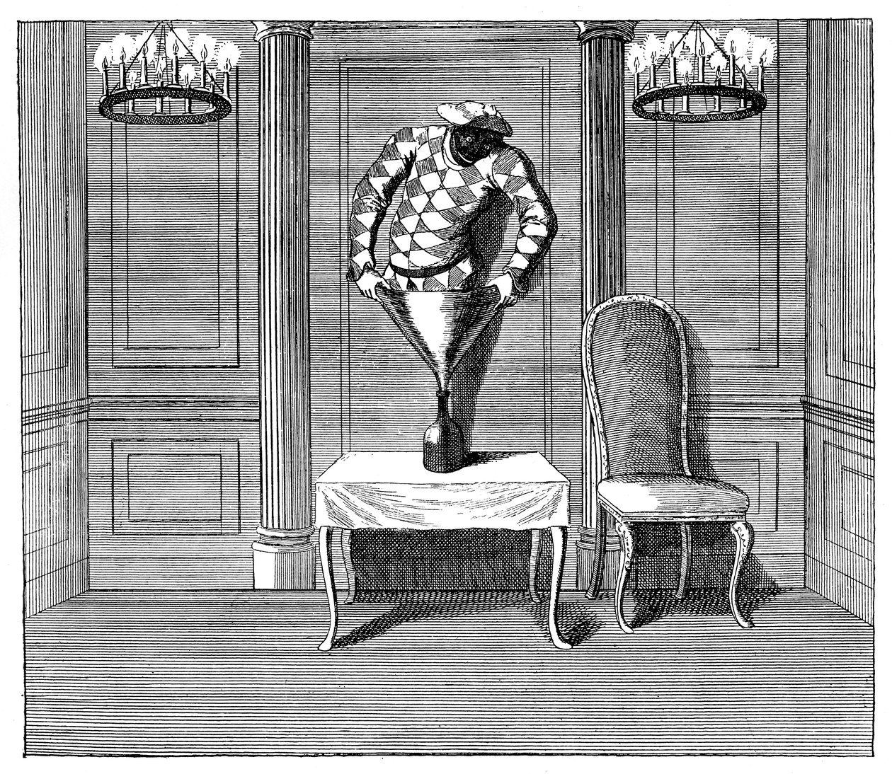道歉，1749年 作者 不明