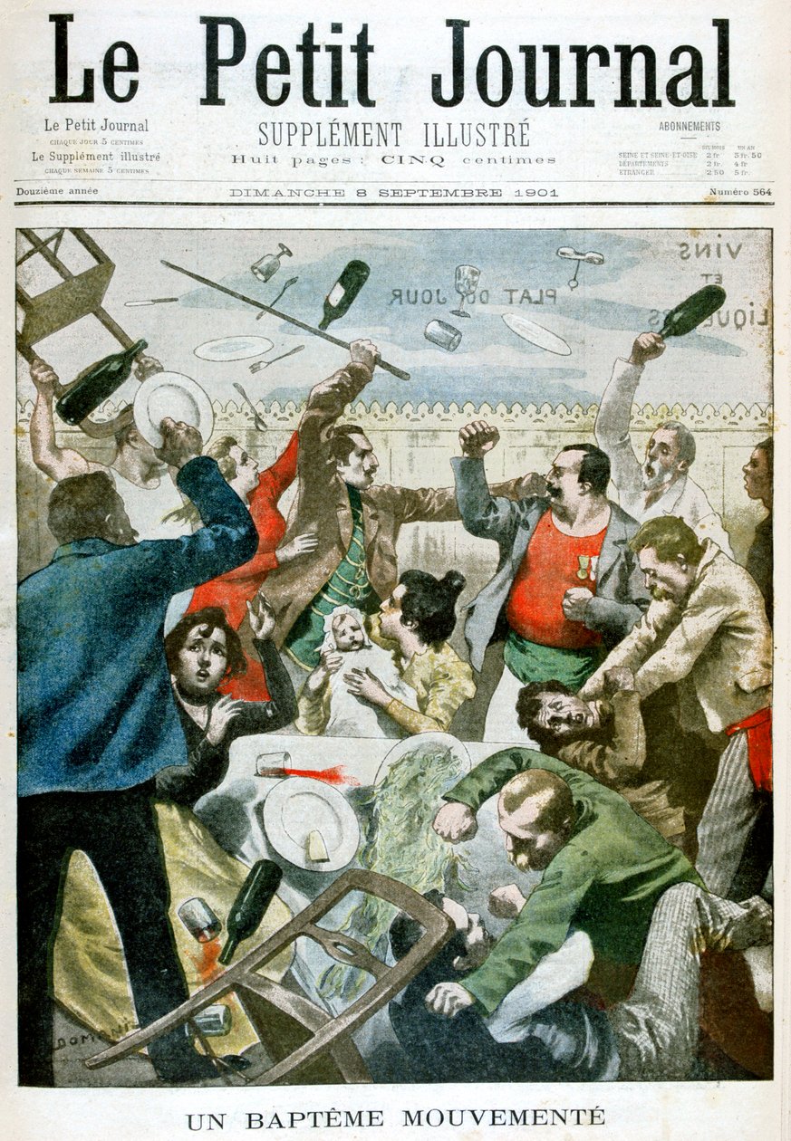 1901年的大洗礼 作者 不明