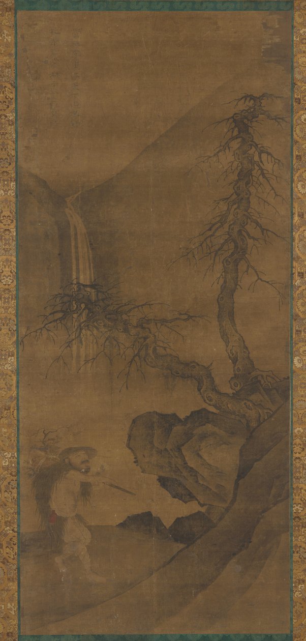 一个采药人，明朝，1368-1644。 作者 不明