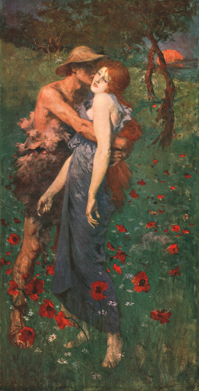 田园诗，1891，c1902。 作者 不明