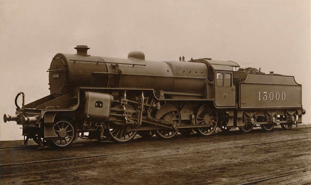 LMS混合交通机车，c1930年代。 作者 不明