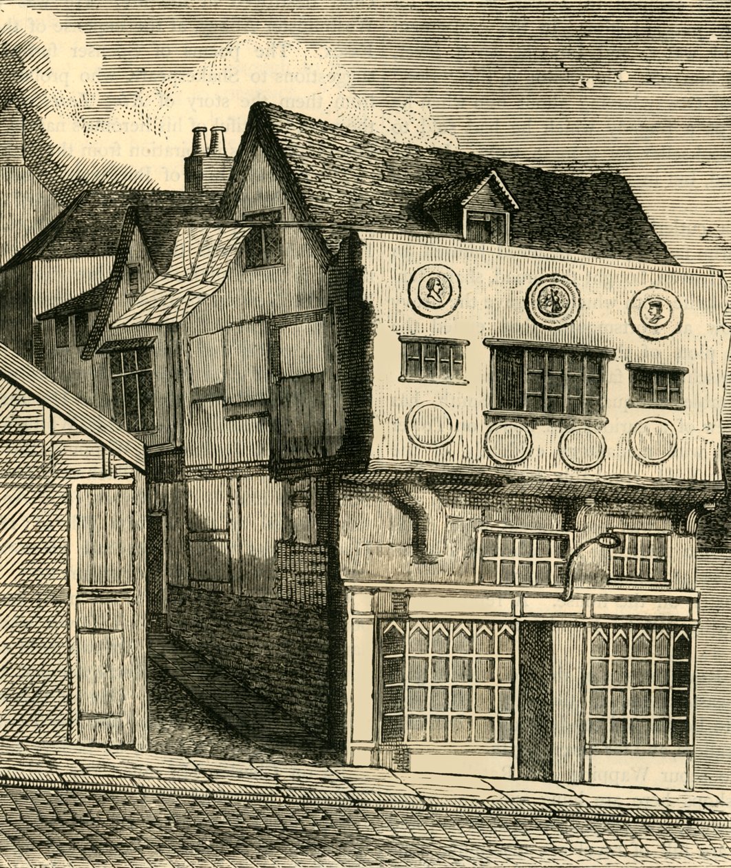 小塔山上的老房子，c1792，c1872。 作者 不明