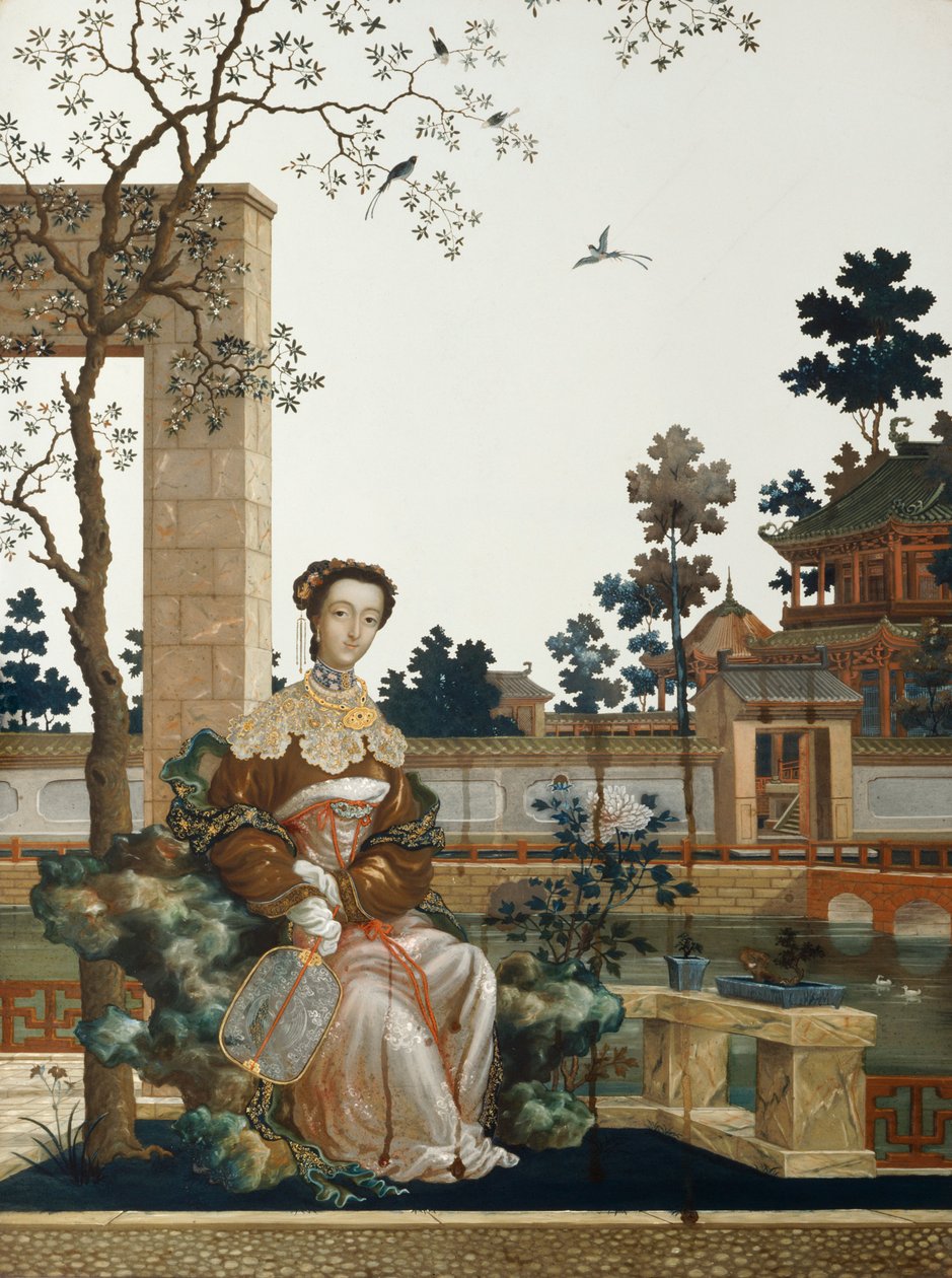 东方美人》，中国，约1760年 作者 不明