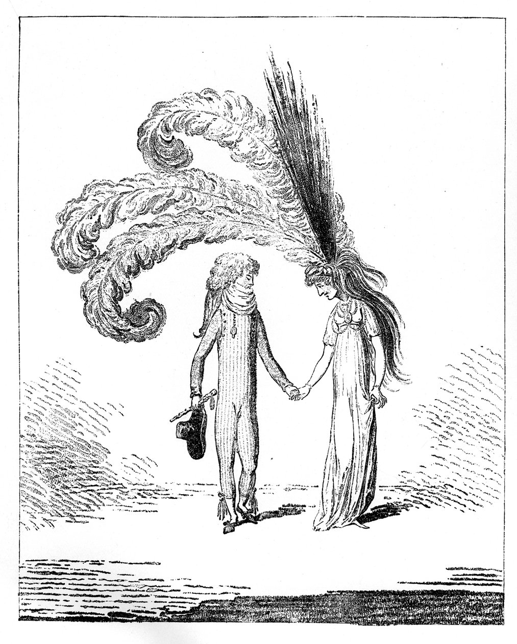 赶上生活风尚，1794年 作者 不明