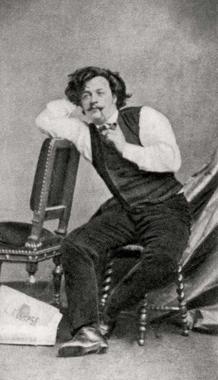 法国漫画家安德烈·吉尔（Andre Gill），1868年 作者 不明