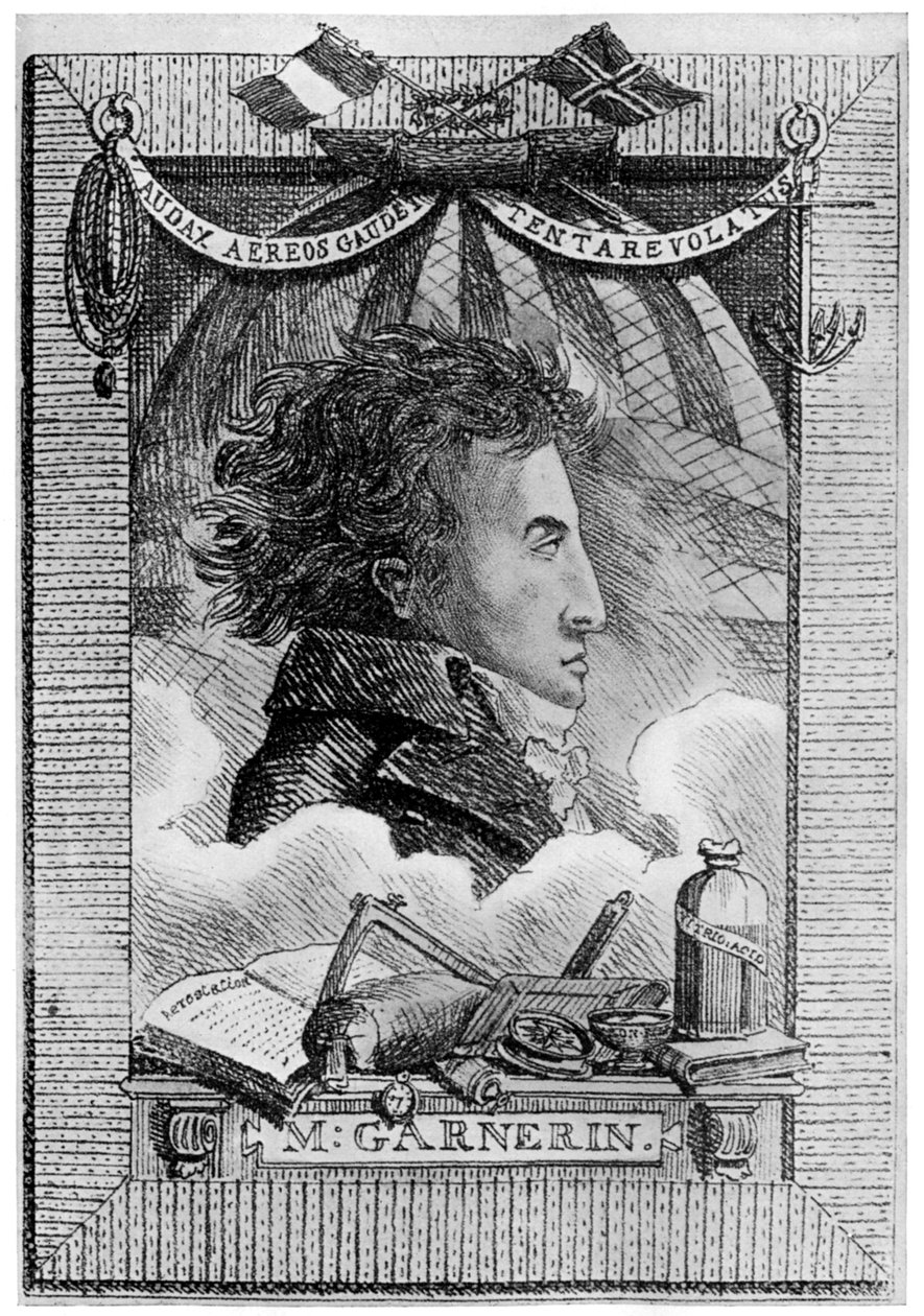 安德烈·雅克·加纳林（Andre Jacques Garnerin），法国宇航员和第一位飞将军，c1800 1910 作者 不明