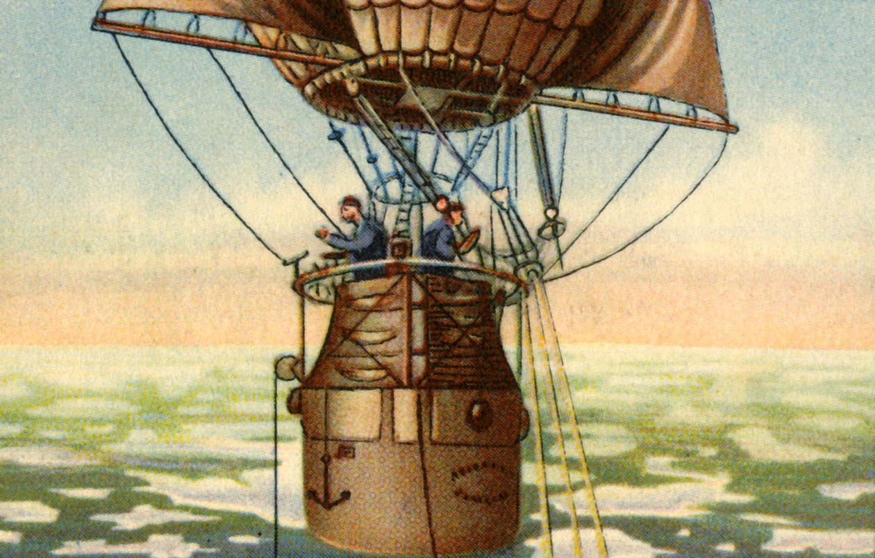 安德烈斯北极气球探险队，1897年，1932年。 作者 不明
