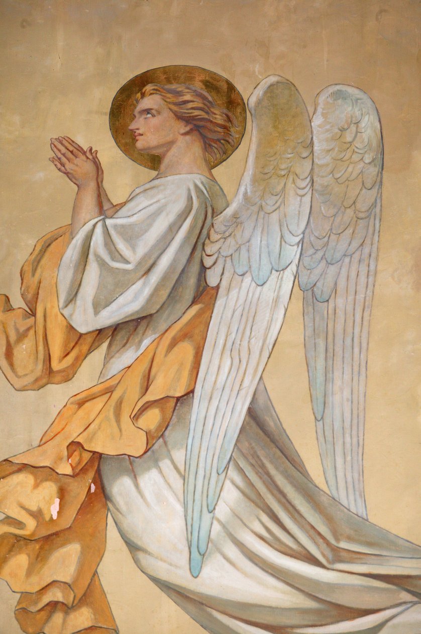 Angel. Saint-Didier church Voreppe France 作者 不明