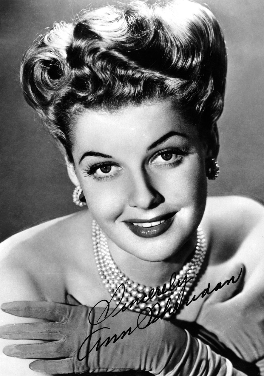 安·谢里登（Ann Sheridan）1915-1967年，美国女演员，C1930S-C1940S 作者 不明