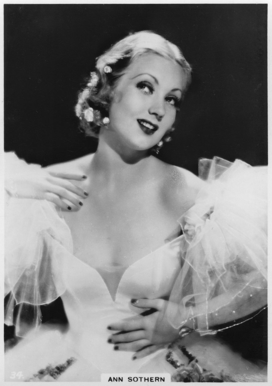 美国电影和电视女演员安·索瑟恩（Ann Sothern），c1938年 作者 不明