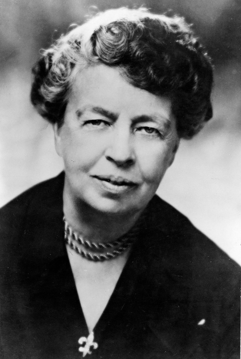 安娜·埃莉诺·罗斯福（Anna Eleanor Roosevelt）1884-1962美国人道主义者 作者 不明