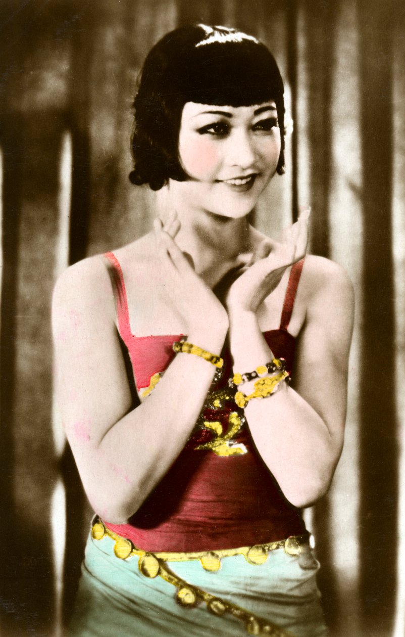 黄安娜（Anna May Wong）1905-1961年，美籍华裔女演员，二十世纪 作者 不明
