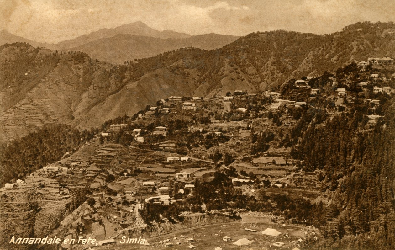 Annandale en Fete-西姆拉（c1918-c1939）。 作者 不明