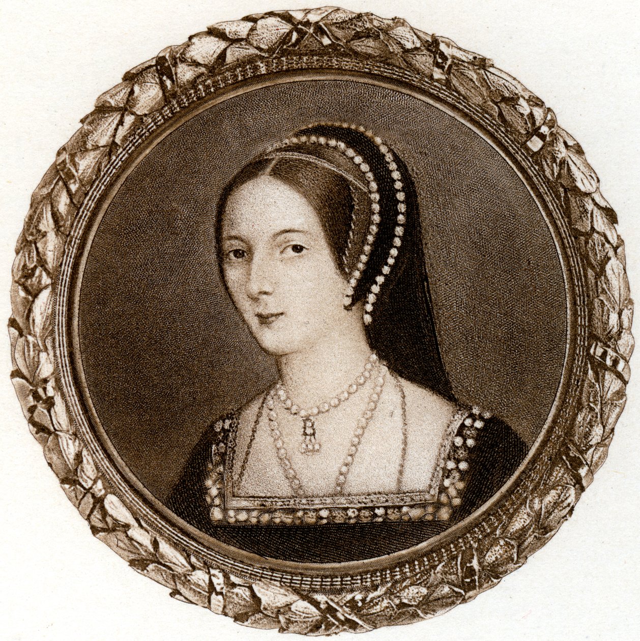 安妮·伯林（Anne Boleyn），1530年代，1902年 作者 不明