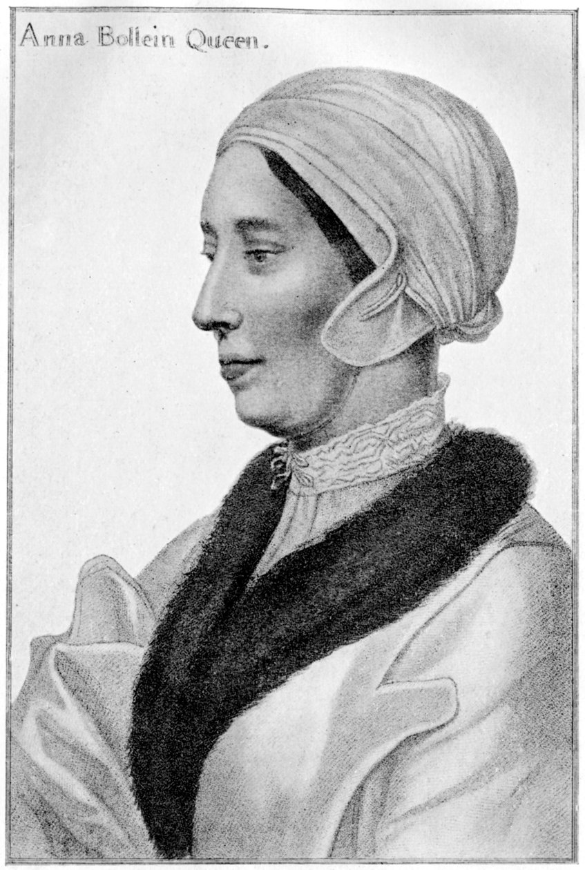 安妮·伯林（Anne Boleyn），16世纪，1910年 作者 不明