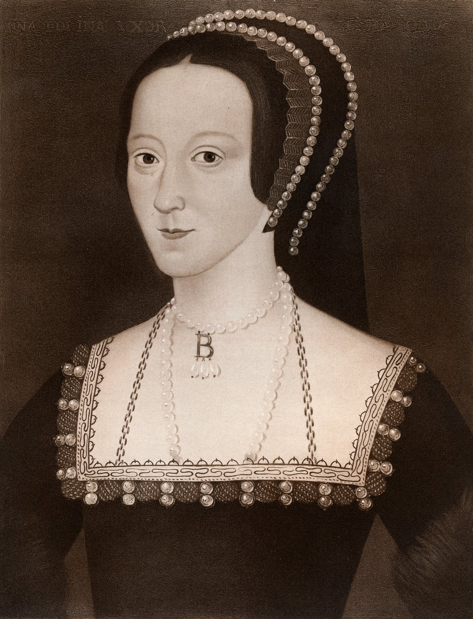 安妮·伯林（Anne Boleyn），c1532，1902年 作者 不明