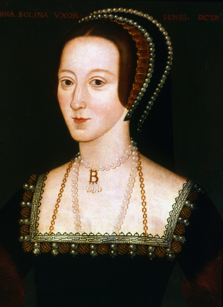 亨利八世的第二任妻子安妮·伯林（Anne Boleyn），c1520-1536年 作者 不明