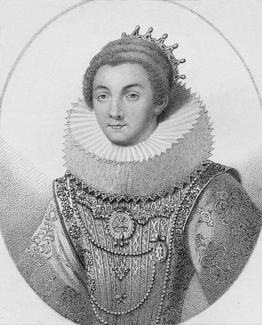 阿盖尔的安妮·伯爵夫人（Anne Countess），1807年。 作者 不明