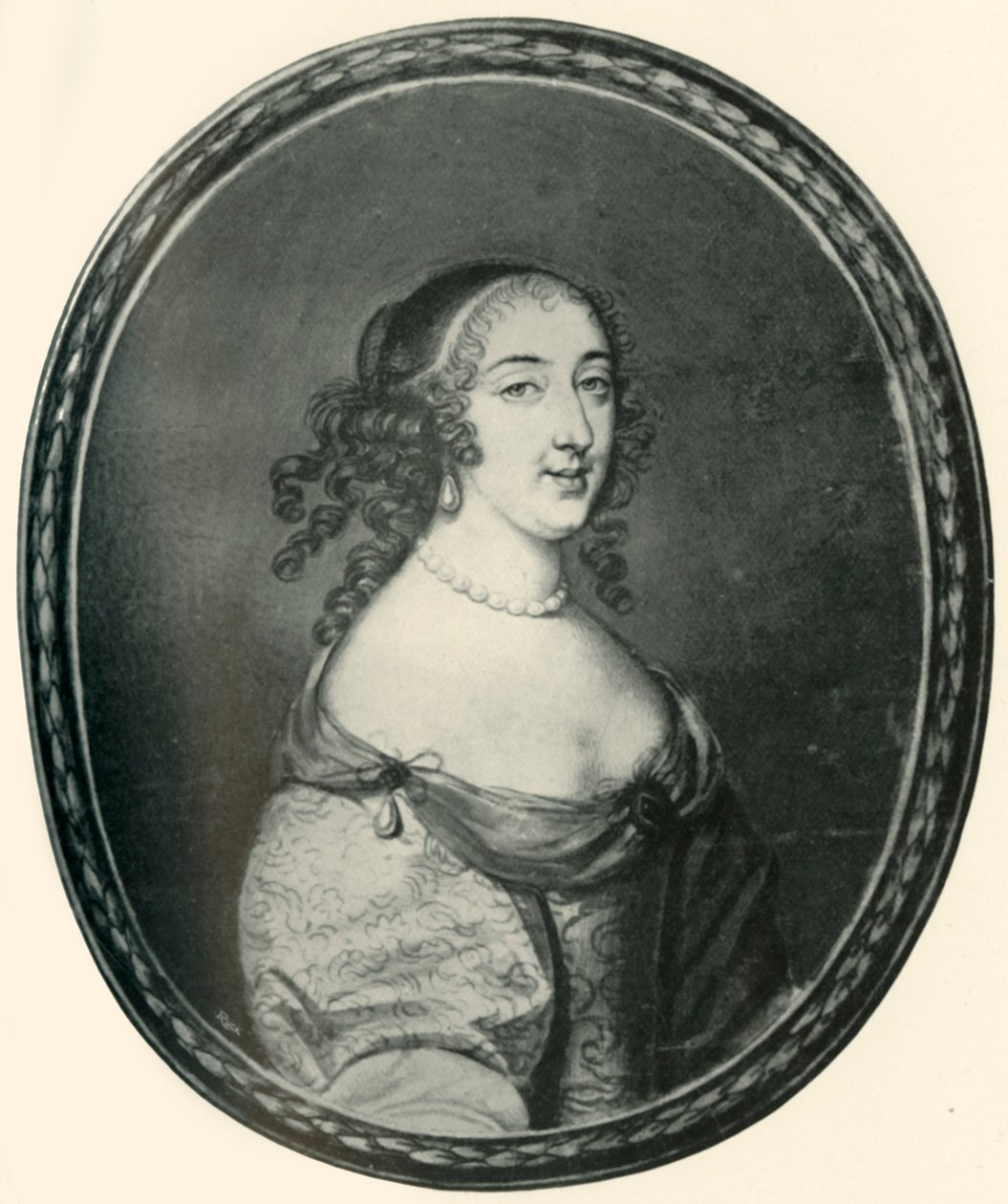 安妮·玛丽·路易丝·奥尔良（Anne Marie Louise dOrleans），蒙彼西埃公爵夫人，17世纪，1907年。 作者 不明