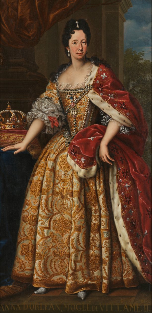 安妮·玛丽·道尔（Anne MariedOrléans），1669年-1728年，萨沃伊公爵夫人 作者 不明
