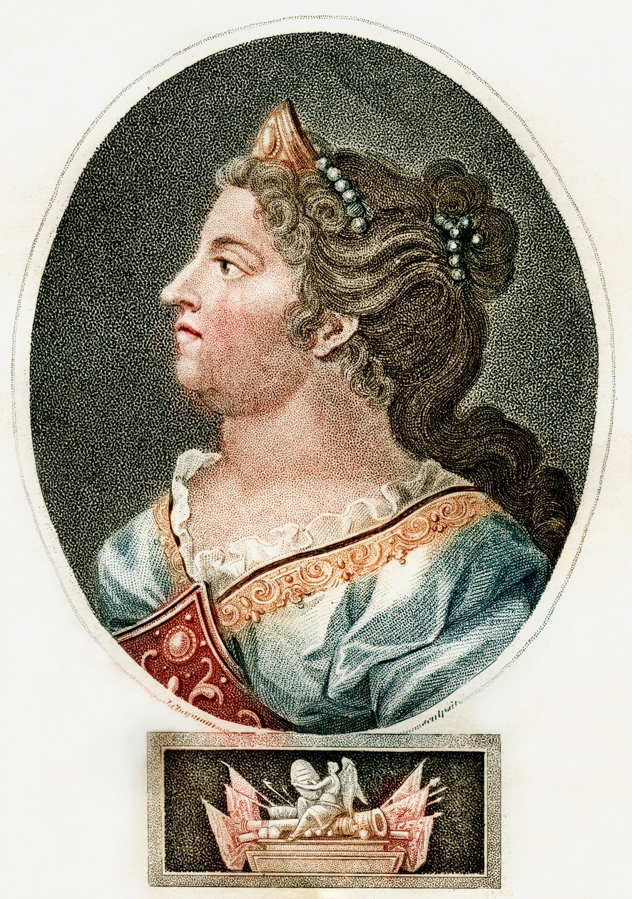 英国女王安妮（Anne），约1796年 作者 不明
