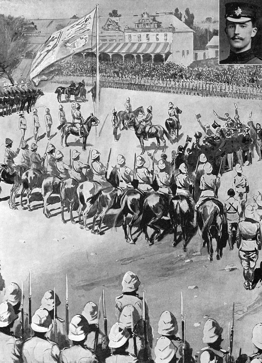 1900年5月28日，第二次布尔战争吞并了奥兰治自由邦。 作者 不明