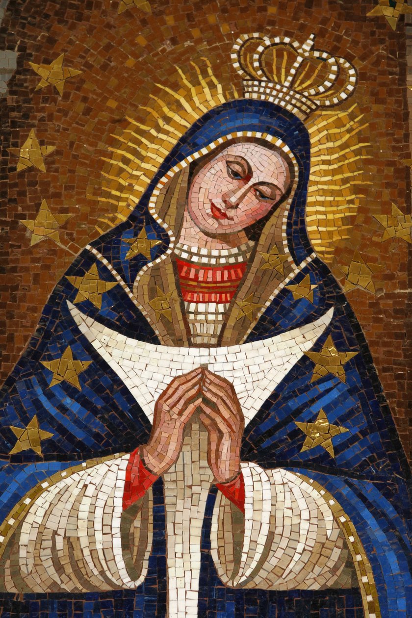 Annunciation basilica : Slovenian Virgin, Nazareth, Israel 作者 不明