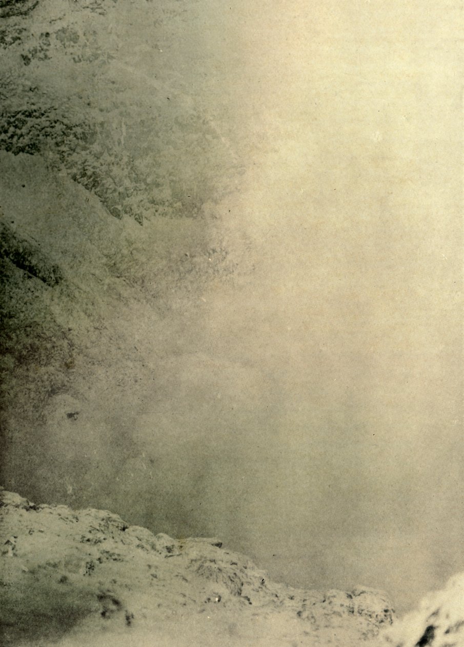 1908年，1909年，《埃雷布斯火山口的另一个视角》。 作者 不明