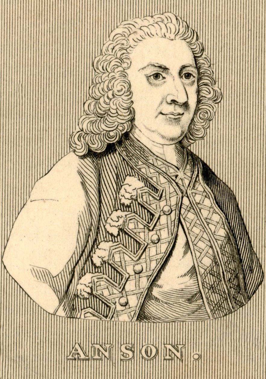 安森（Anson），1697-1762，1830年。 作者 不明