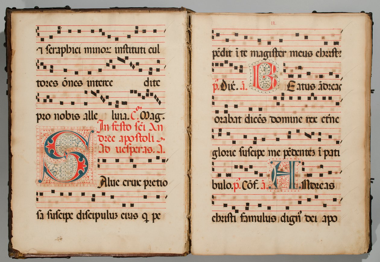 Antiphonary, 1736. 作者 不明