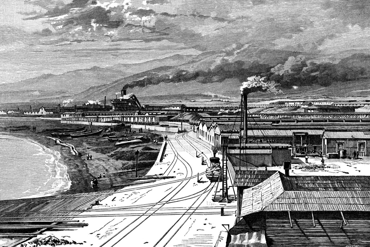 智利安托法加斯塔，1895年 作者 不明