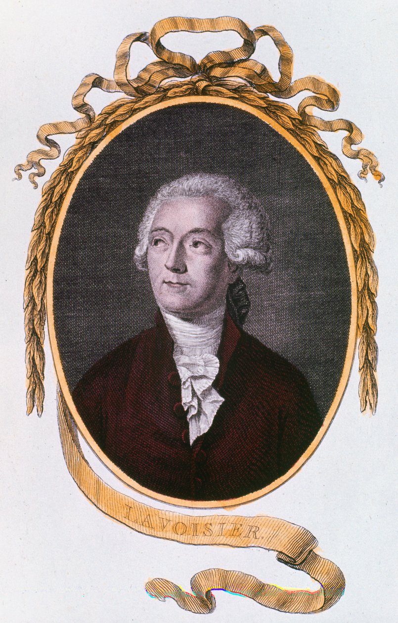 Antoine Laurent Lavoisier，18世纪法国化学家，1801年 作者 不明