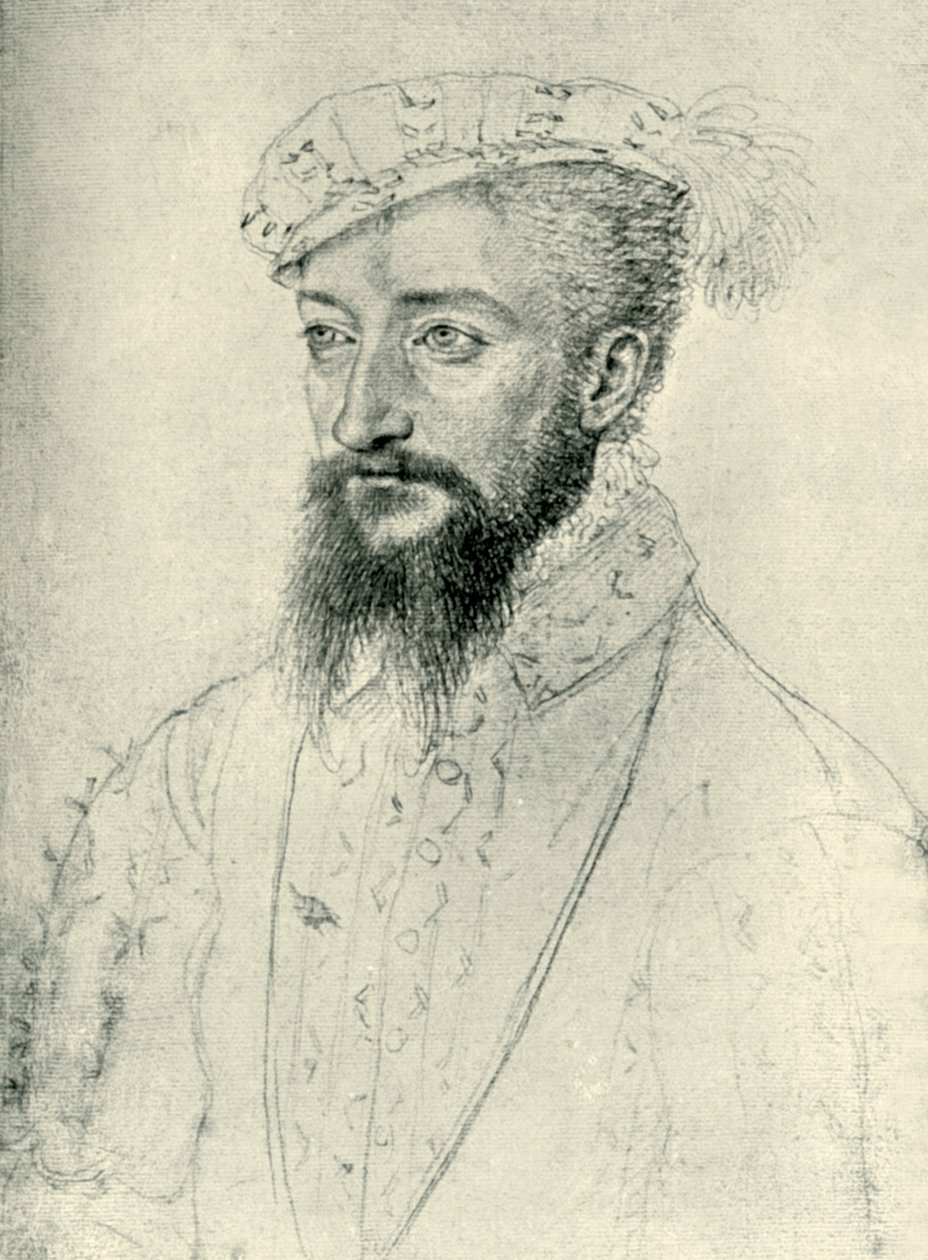 纳瓦拉国王安托万·德·波旁（Antoine de Bourbon），1548年，1907年。 作者 不明