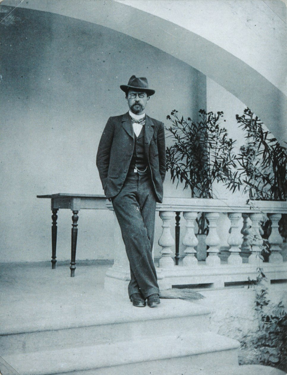 雅尔塔的安东·契kh夫（Anton Chekhov），1899-1900年 作者 不明