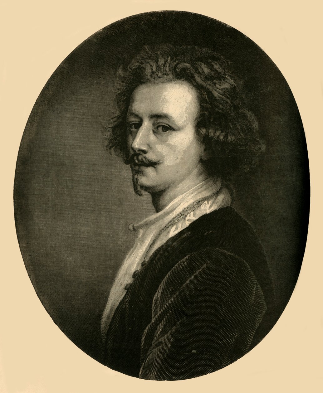 安东·范迪克（Anton Vandyck），1883年。 作者 不明