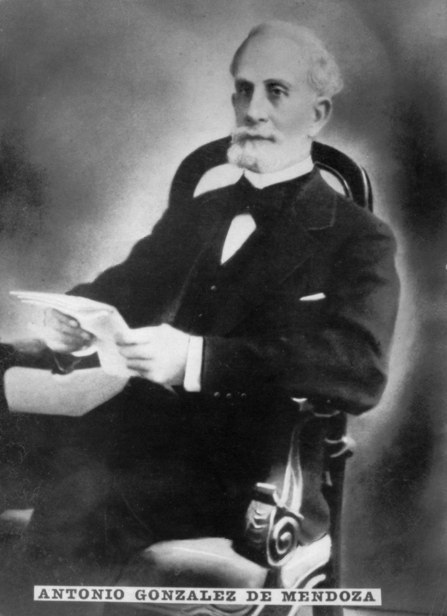 安东尼奥·冈萨雷斯·德·门多萨（1828-1906），1920年代 作者 不明